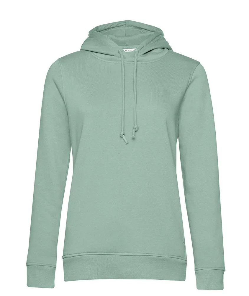 B&C BCW34B Dames Organic Hoodie – Sage