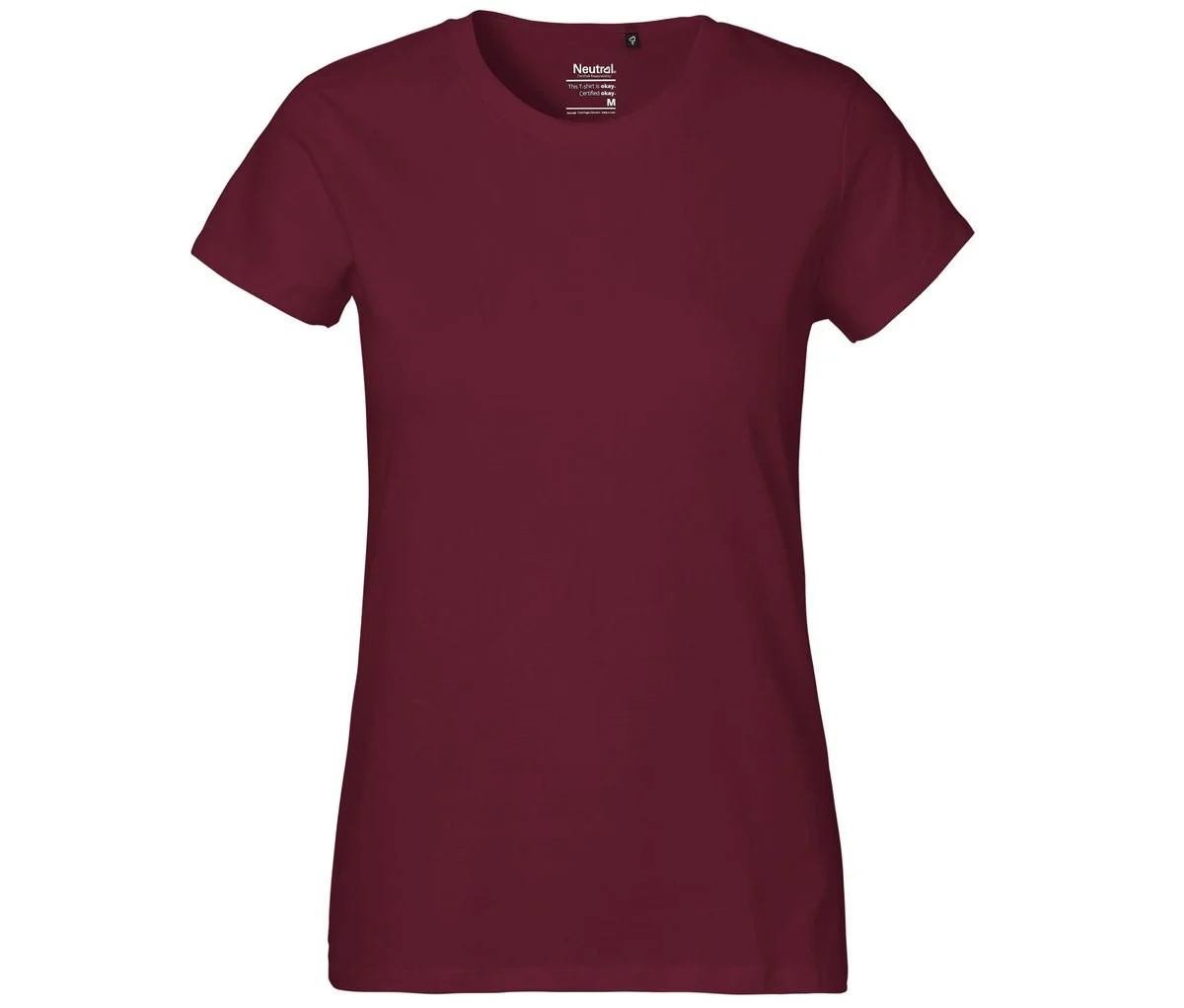 Neutral O80001 T-shirt Dames 180 – Burgundy