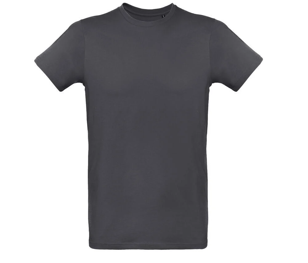 B&C BC048 Inspire Plus T-shirt Heren – Dark Grey