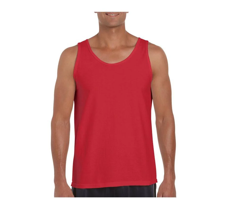 Gildan GN643 Softstyle Tanktop Heren – Red
