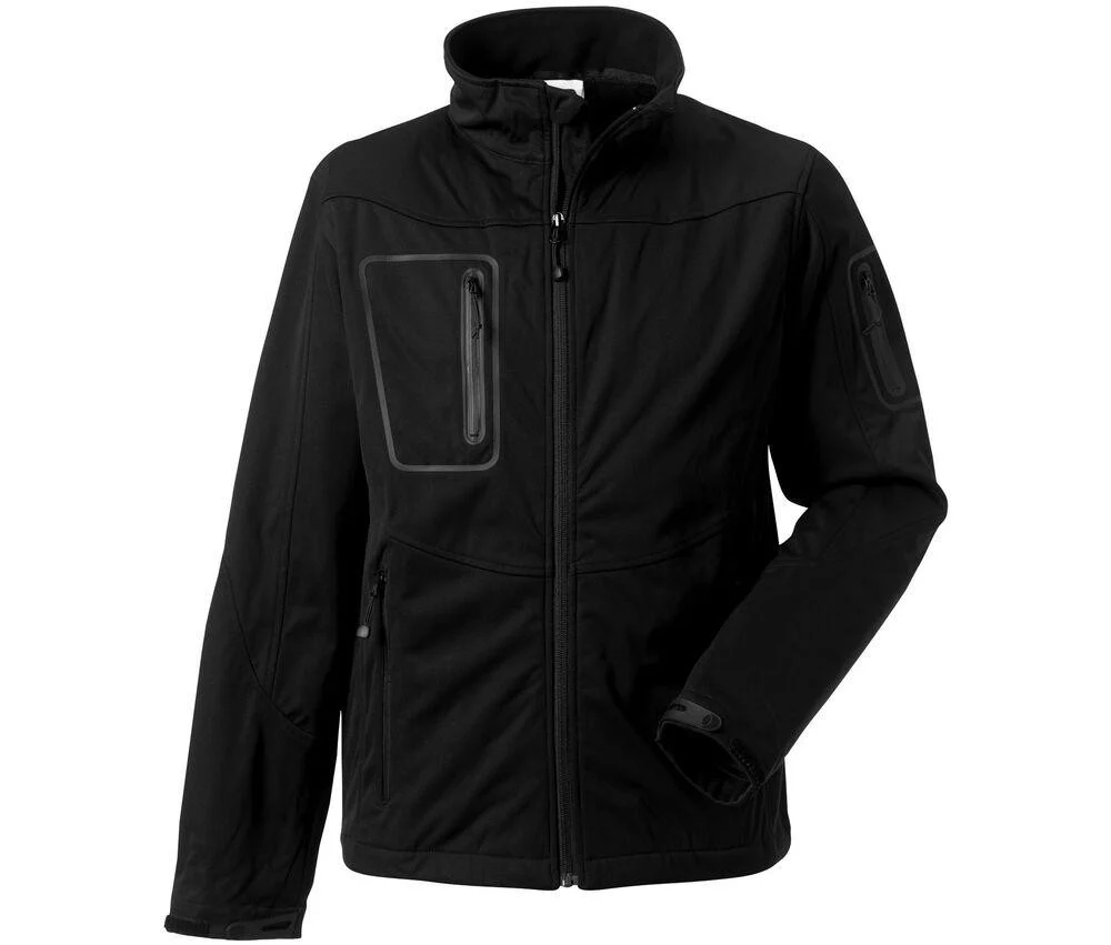 Russell JZ520 Sport Shell 5000 Softshell Jas Heren – Black