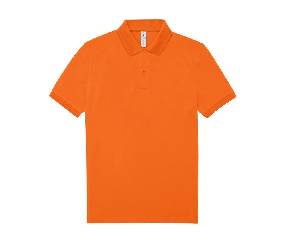 B&C BCU424 Fijne Piqué Polo – Pure Orange