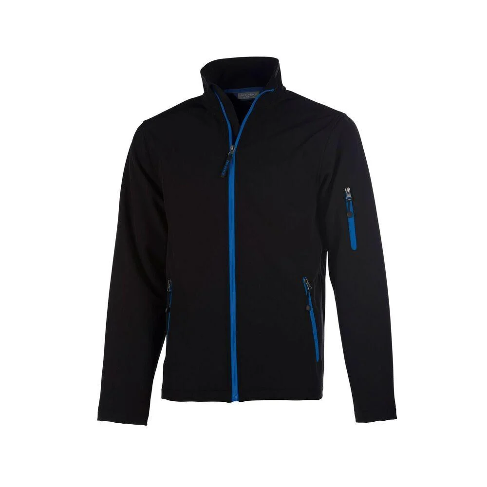Pen Duick PK767 Atlantic Softshell Jas Kinderen – Black/Royal