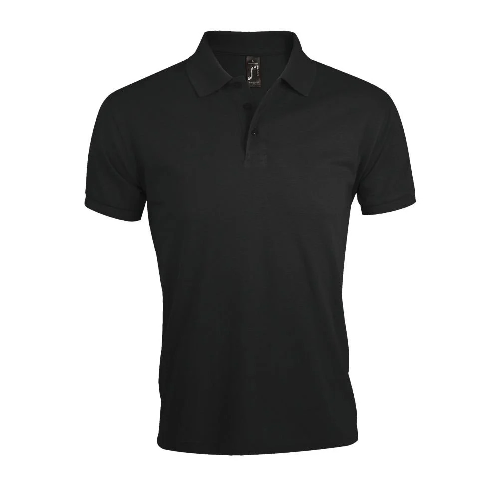 SOL'S 00571 Prime Polo Heren – Zwart