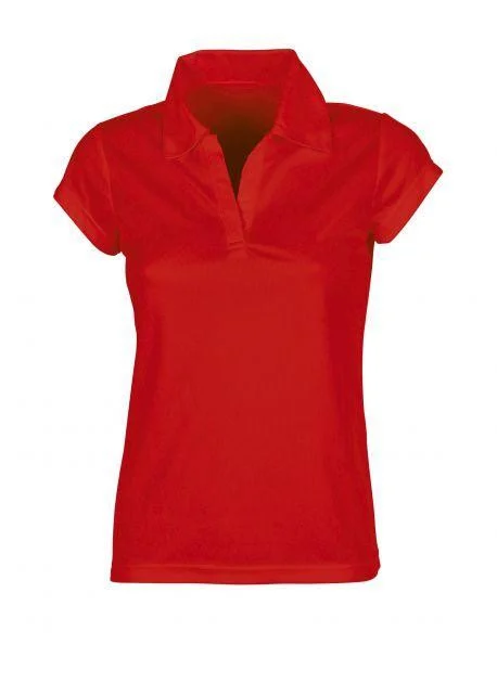 Pen Duick PK151 First Polo Dames – Bright Red