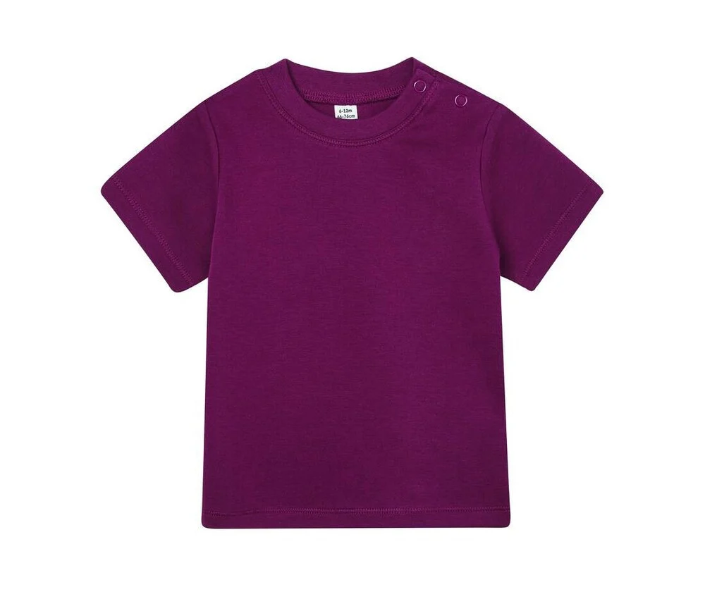 Babybugz BZ002 Baby T-shirt – Burgundy
