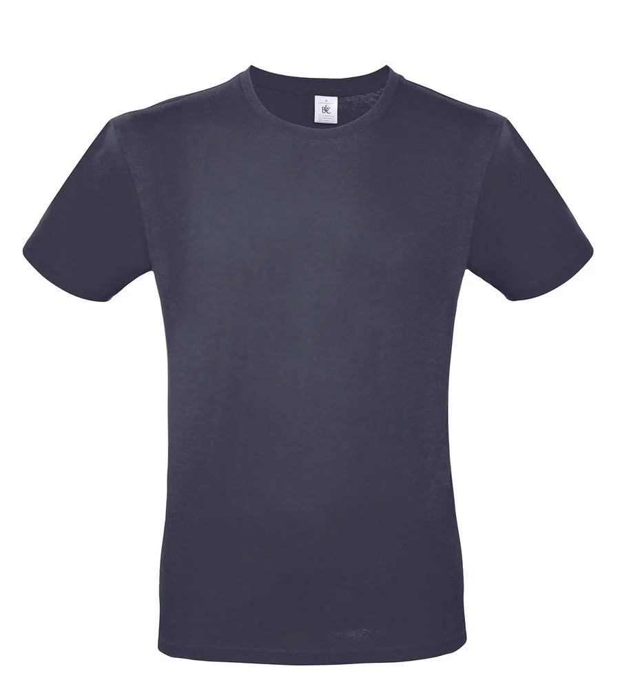 B&C BC01T #E150 T-shirt Heren – Navy