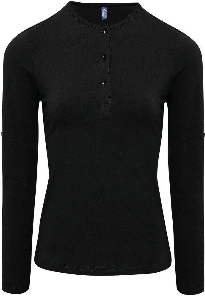 Premier PR318 T-shirt Dames – Zwart