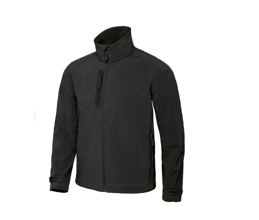 B&C BC663 X-Lite Softshell Jas Heren – Black