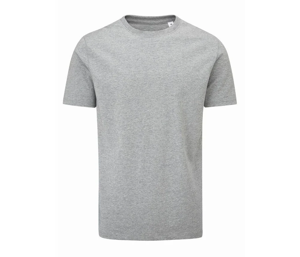 Mantis MT003 Biologisch Heavy T-shirt – Heide grijs gemêleerd