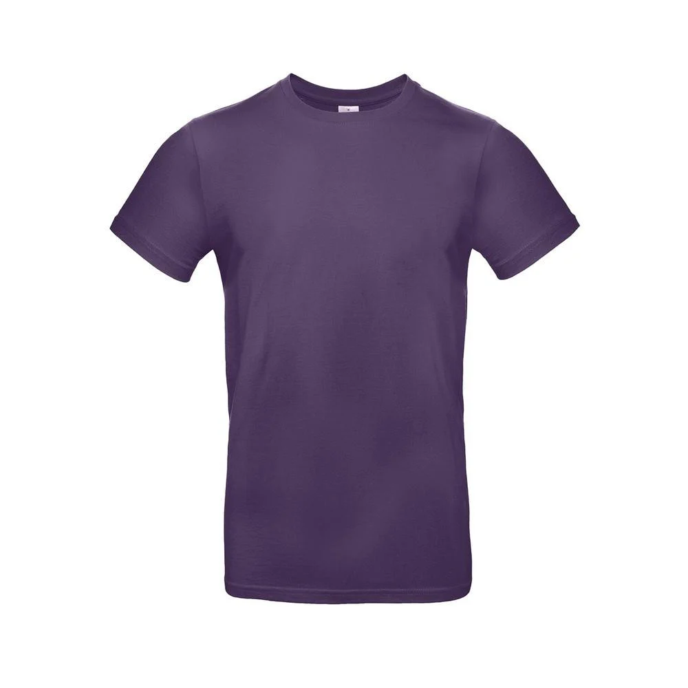 B&C BC03T #E190 T-shirt Heren – Urban Purple