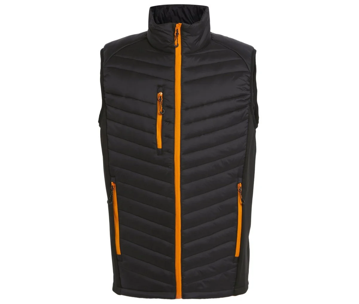 Regatta RGA894 Tweekleurige Bodywarmer Heren – Black / Pop Orange
