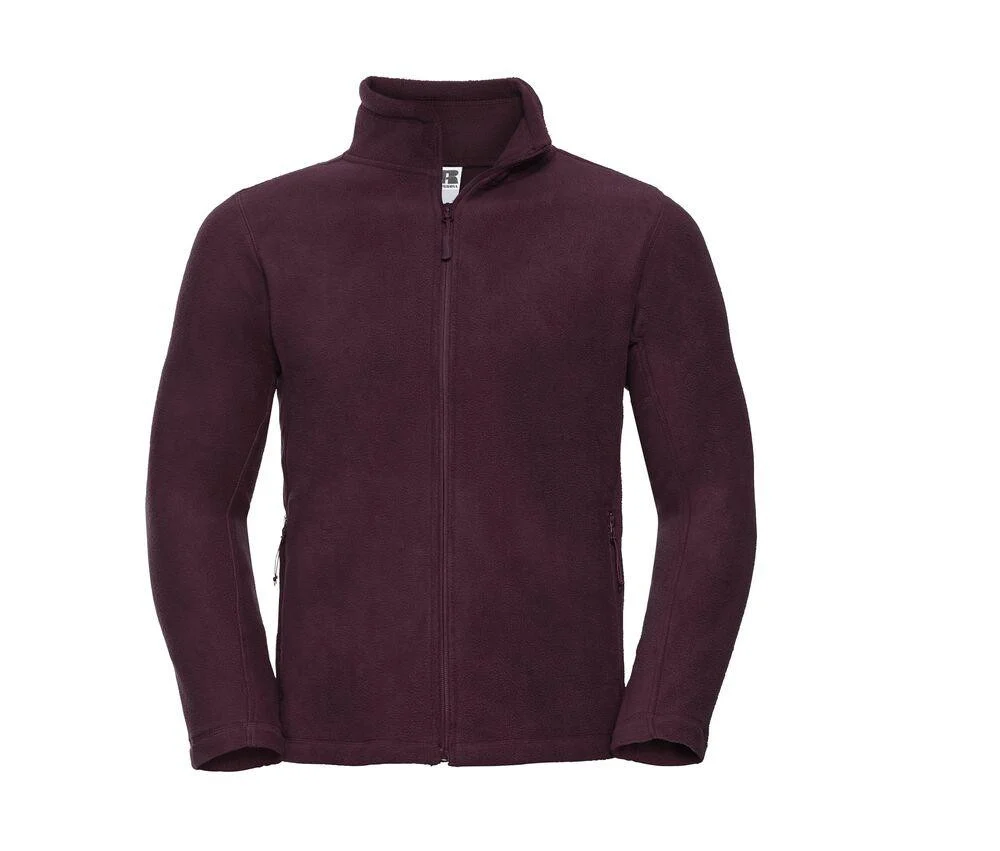 Russell JZ870 Outdoor Fleecejas Heren – Burgundy