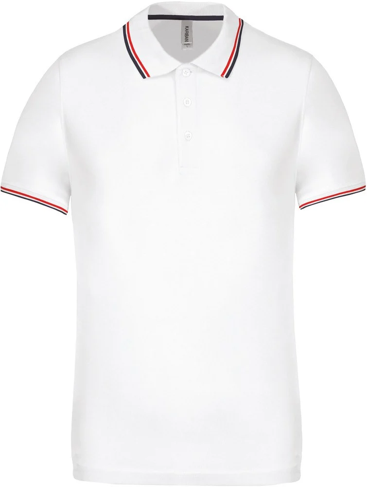 Kariban K250 Polo Heren – Wit