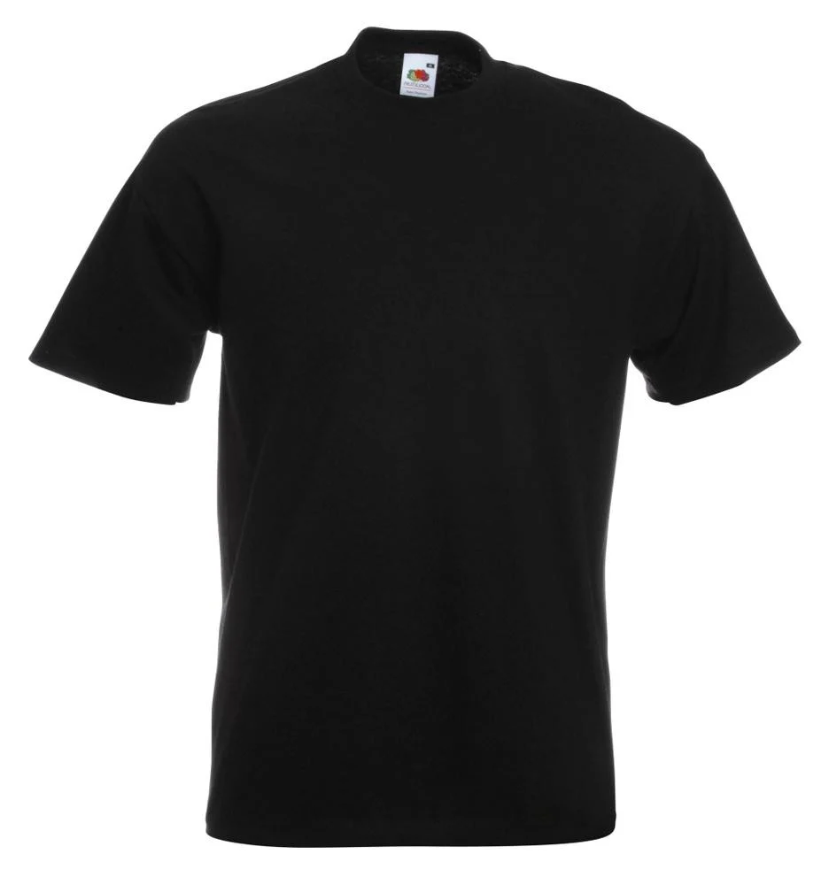 Fruit of the Loom SC210 Super Premium T-shirt – Black