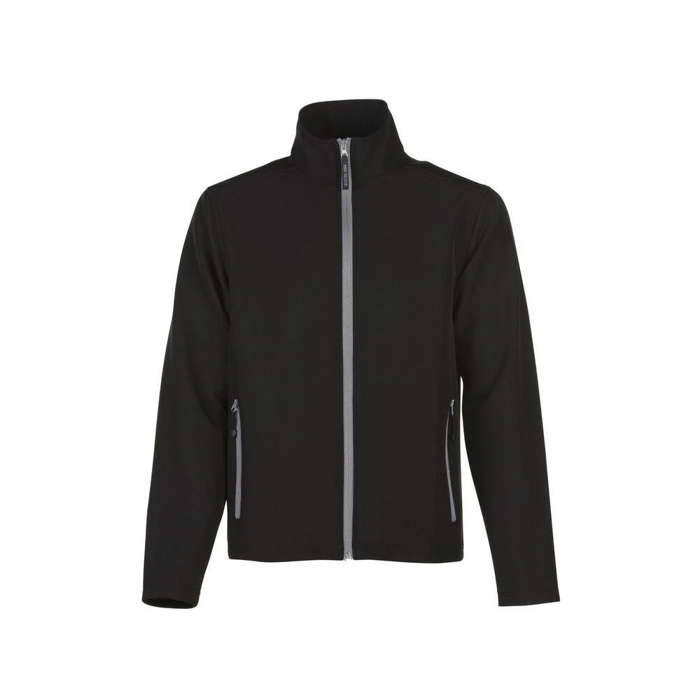 Pen Duick PK776 Magellan Softshell Jas Heren – Black/Silver