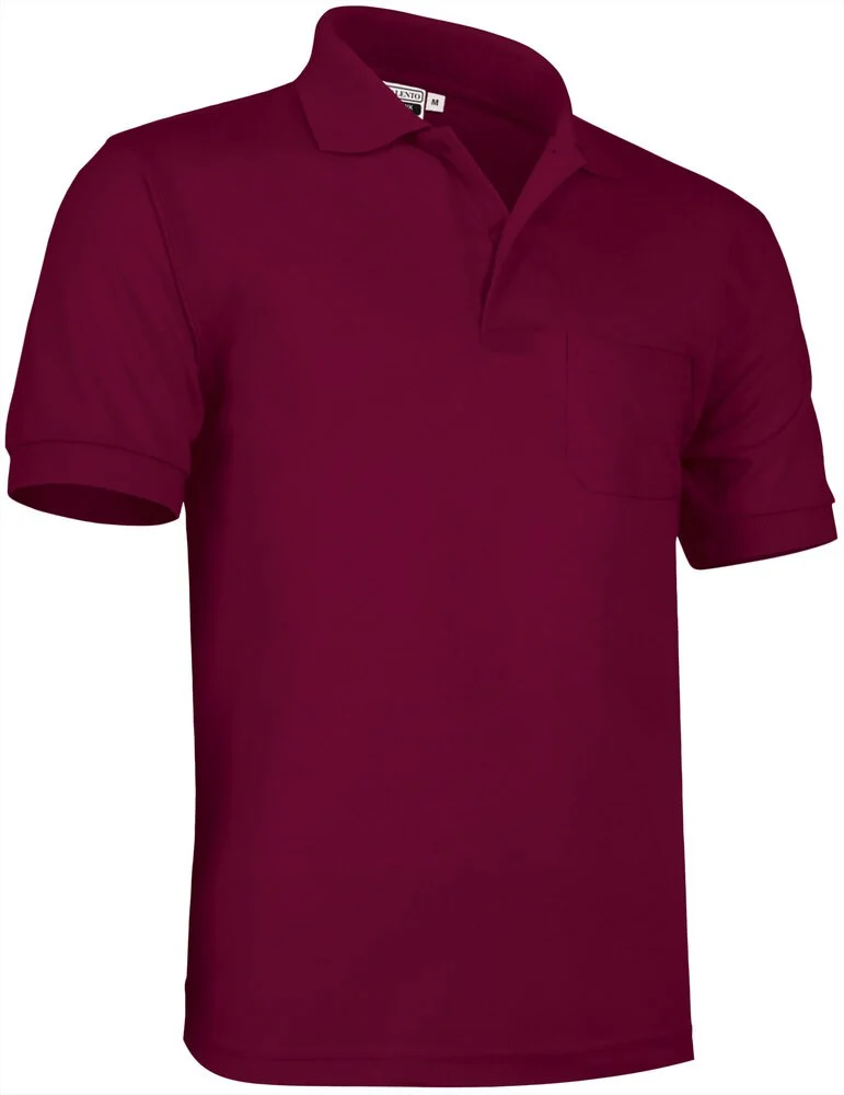 Valento POVATOB Hawk Polo – mahoniegranaat