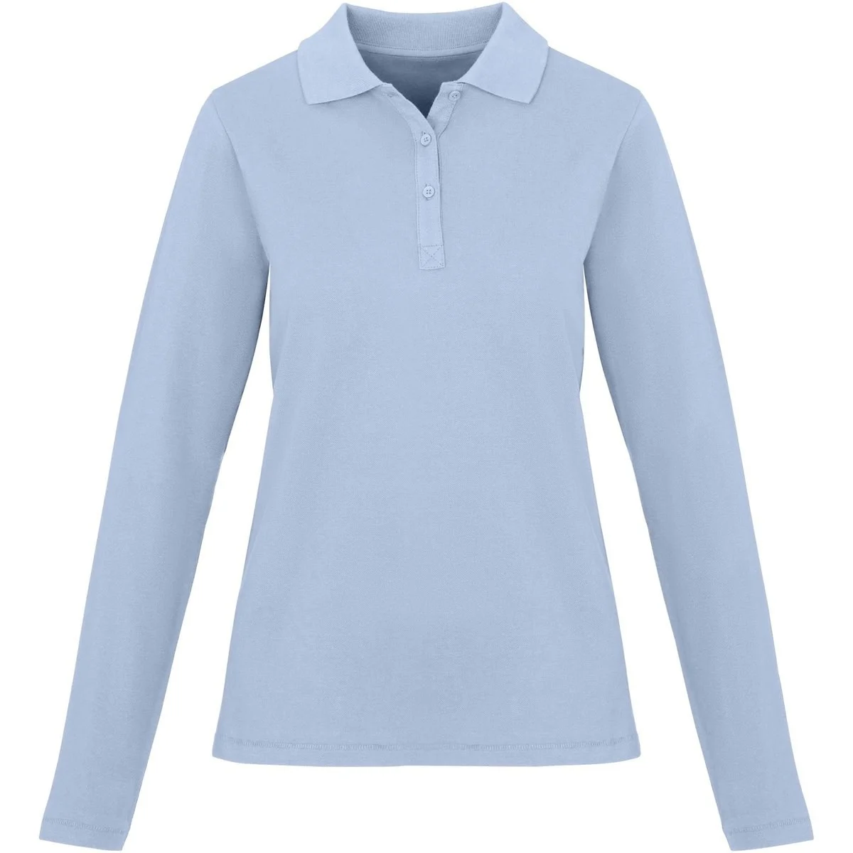 Elevate 38087 Oakville Polo Lange Mouwen Dames – Mistblauw