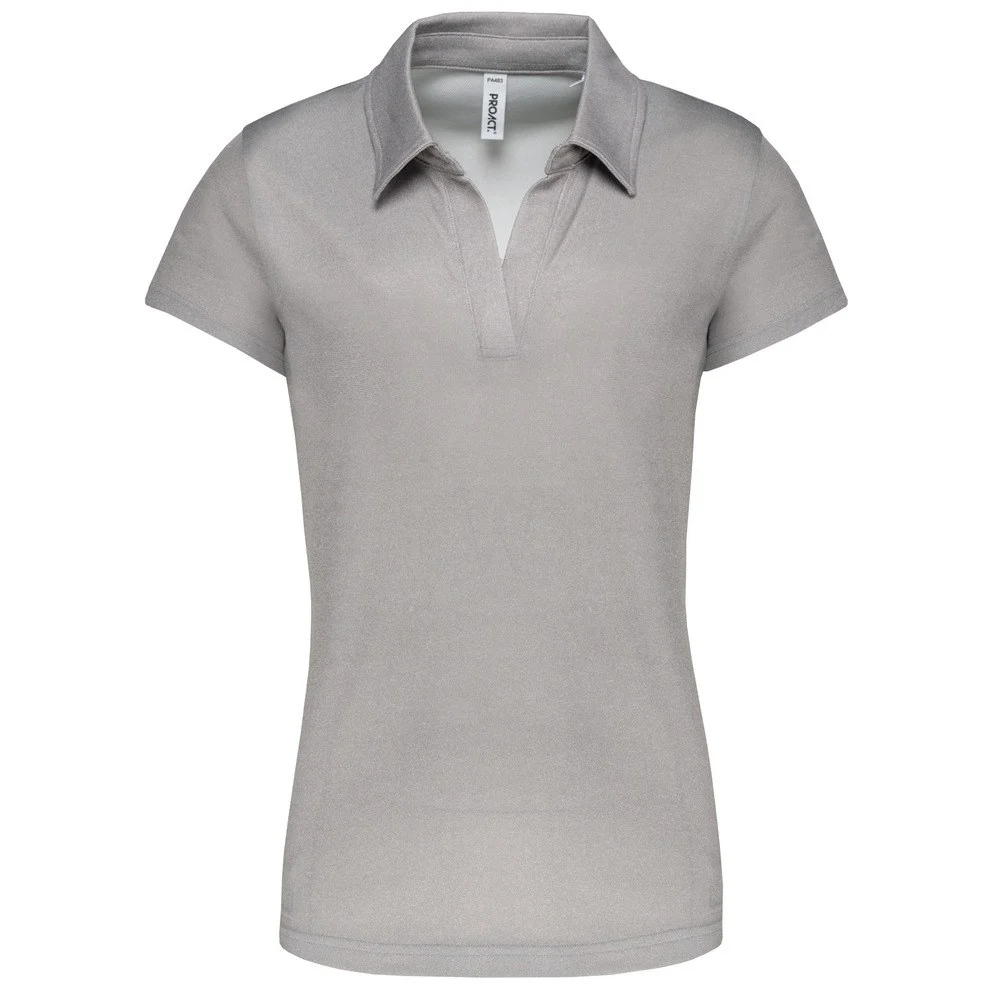 Proact PA483 Polo Dames – Grijs gemêleerd