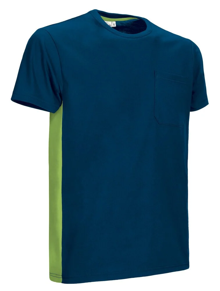 Valento CAVATHU Thunder T-shirt – orion navy blue-apple green