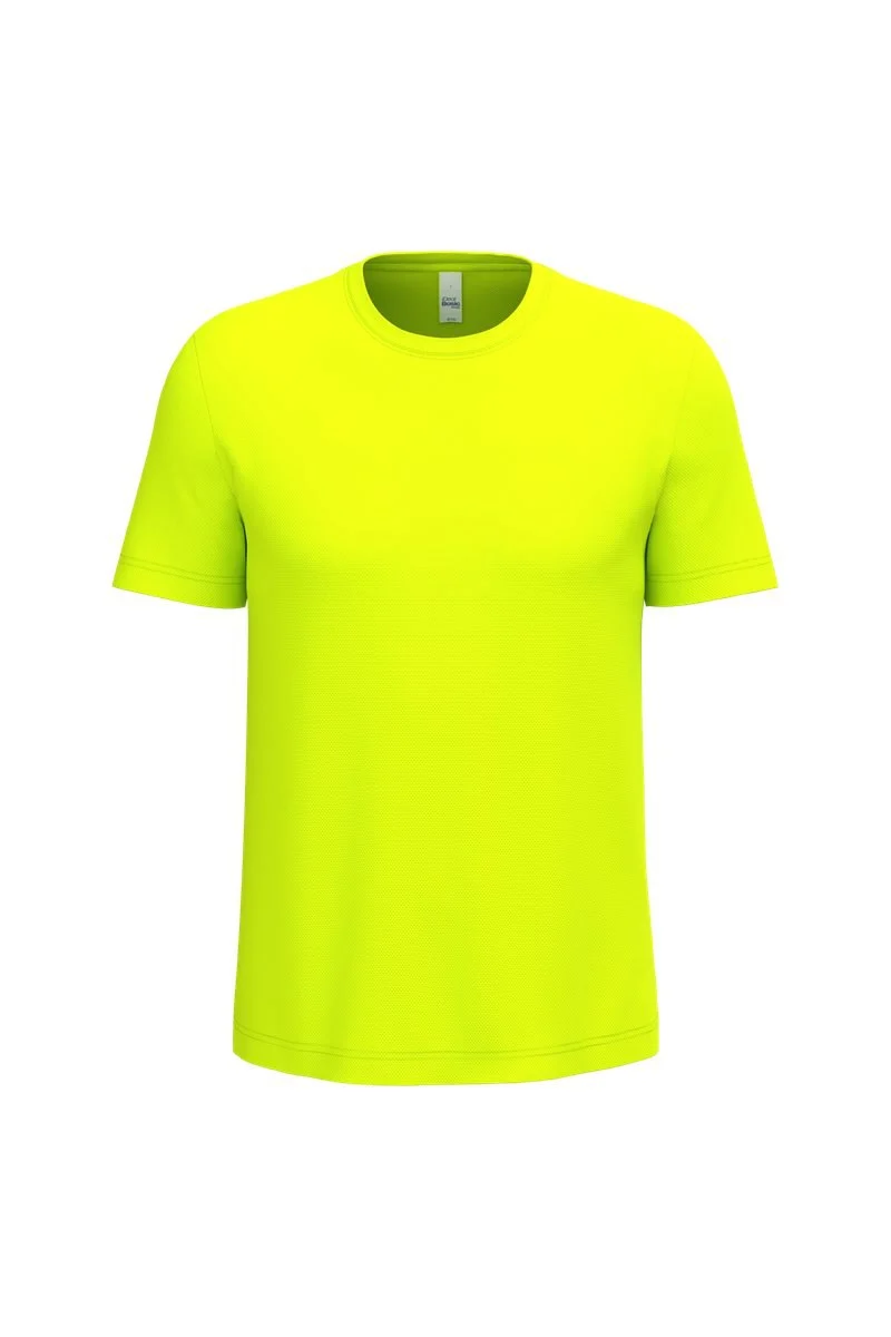 iDeal Basic Brand IB300 Mercury Sport T-shirt Heren – Ideal Fluorescent Yellow