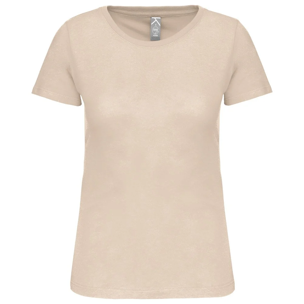 Kariban K3026IC Biologisch T-shirt Dames – Licht zand