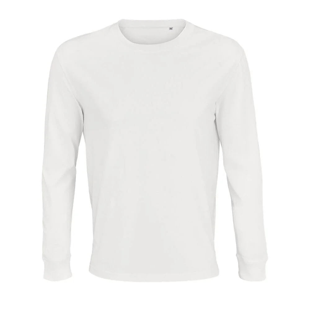 SOL'S 03982 Pioneer T-shirt Lange Mouwen – Wit