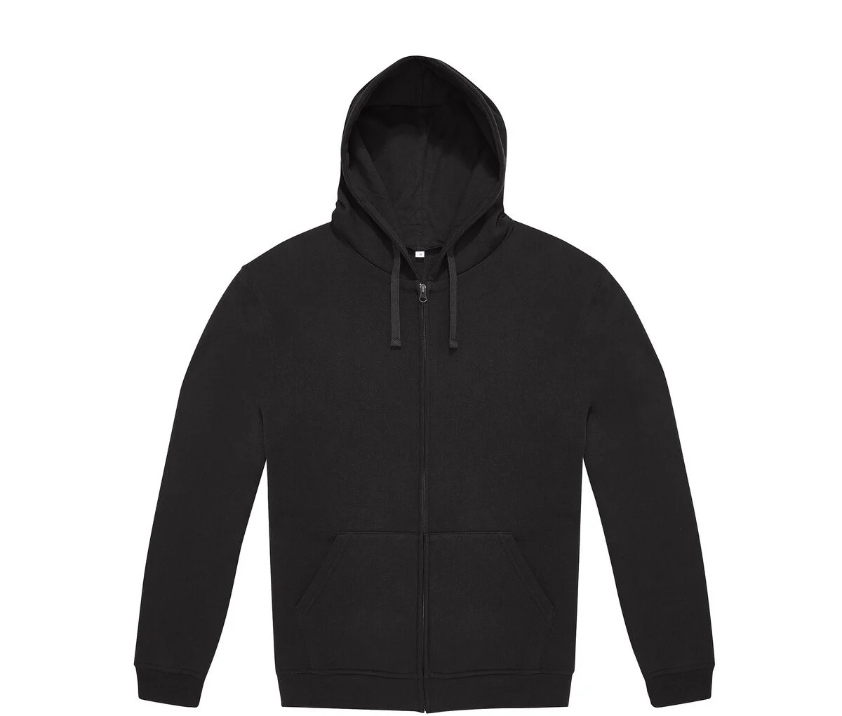 B&C ID334 Unisex Ritshoodie – Black