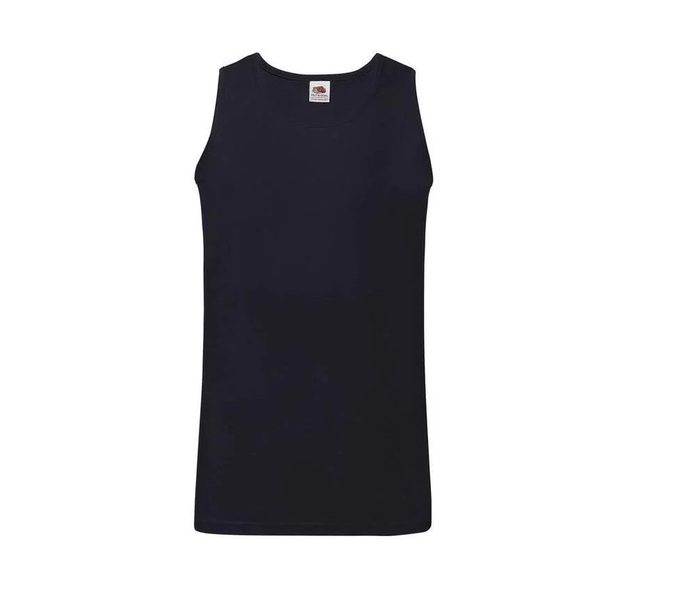 Fruit of the Loom SC235 Tanktop Heren – Diep marine