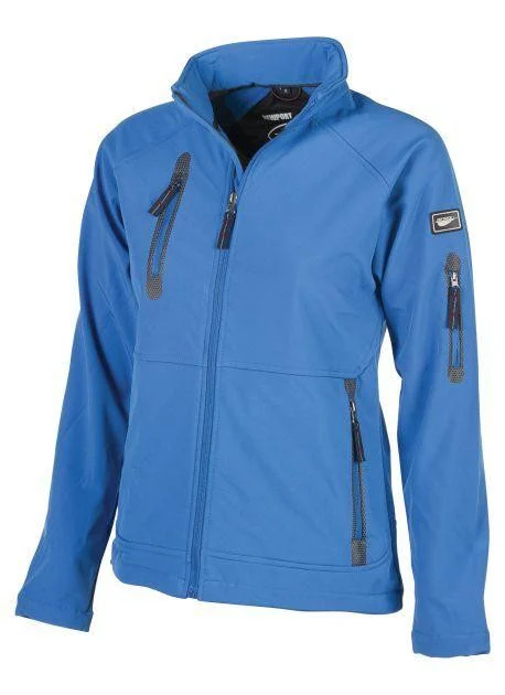 Pen Duick PK775 Newport Softshell Jas Dames – Azure