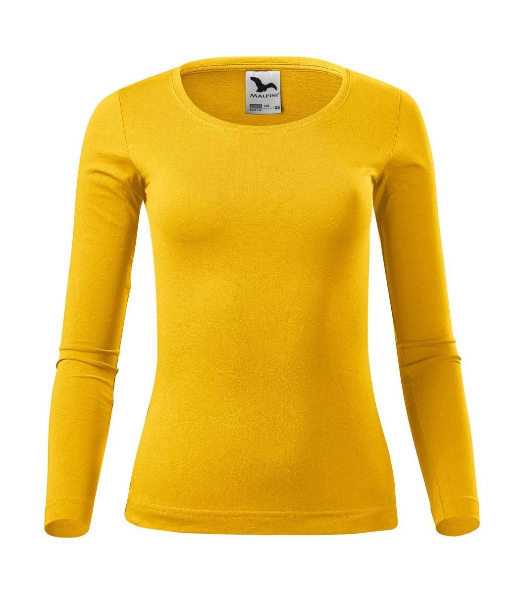 Malfini 169 T-shirt Lange Mouwen Dames – Geel