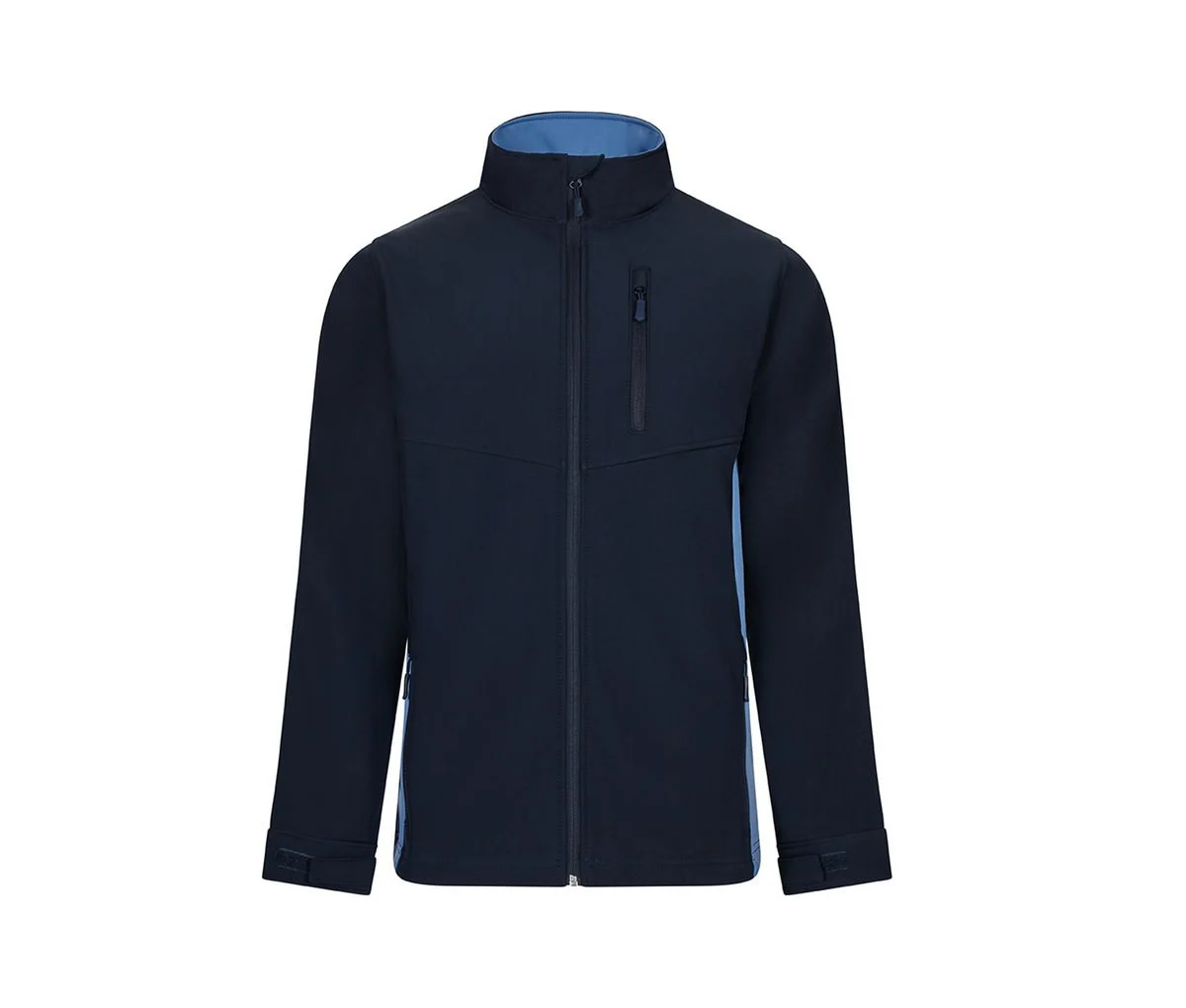 Velilla V1064 Tweekleurige Softshell Jas – Navy / Sky Blue