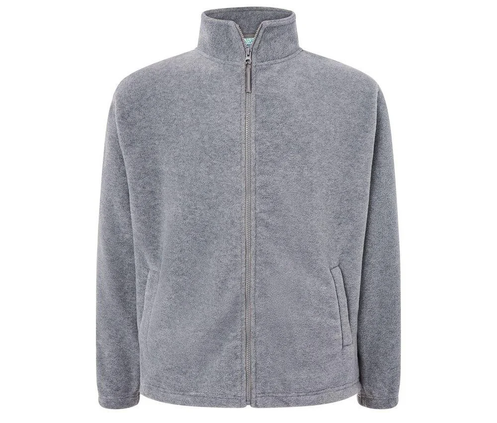 JHK JK300M Fleecejas Heren – Mixed Grey