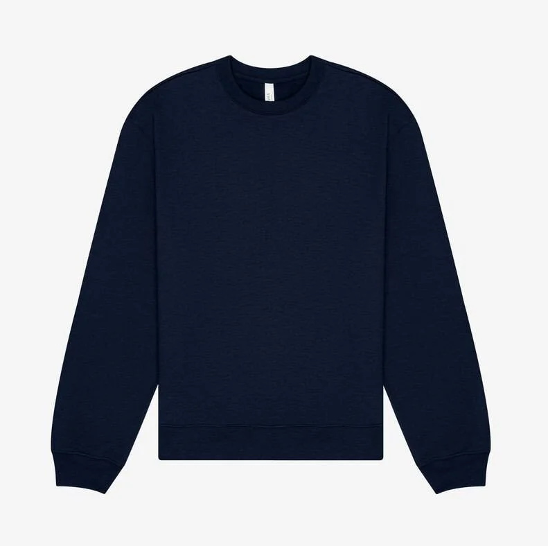 Bella+Canvas BE4711 Unisex Heavy Crewneck Sweater – Navy