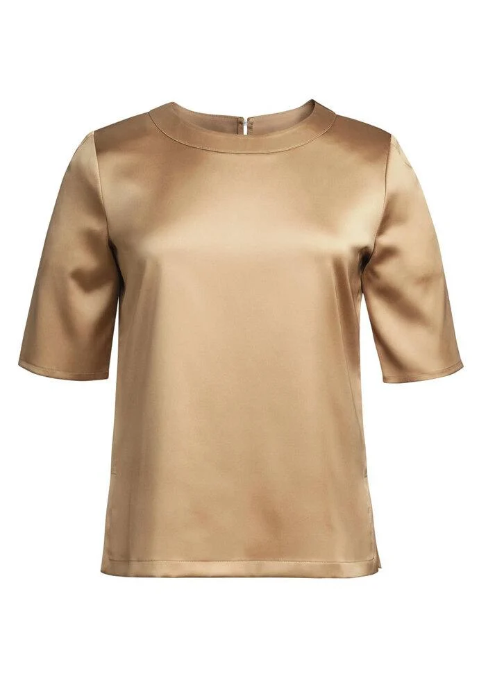 Brook Taverner BT2362 Stretch Werkschort Korte Mouwen Dames – Goud