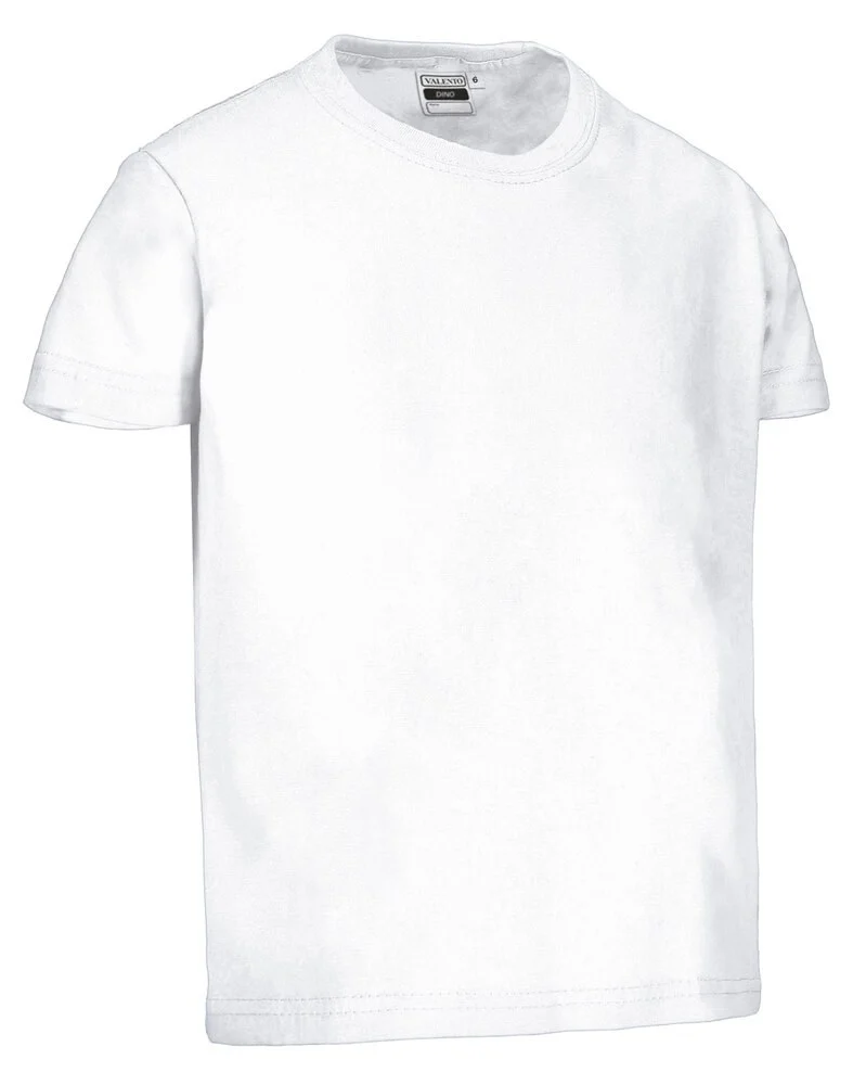 Valento CAVADIN Dino T-shirt Kinderen – Wit