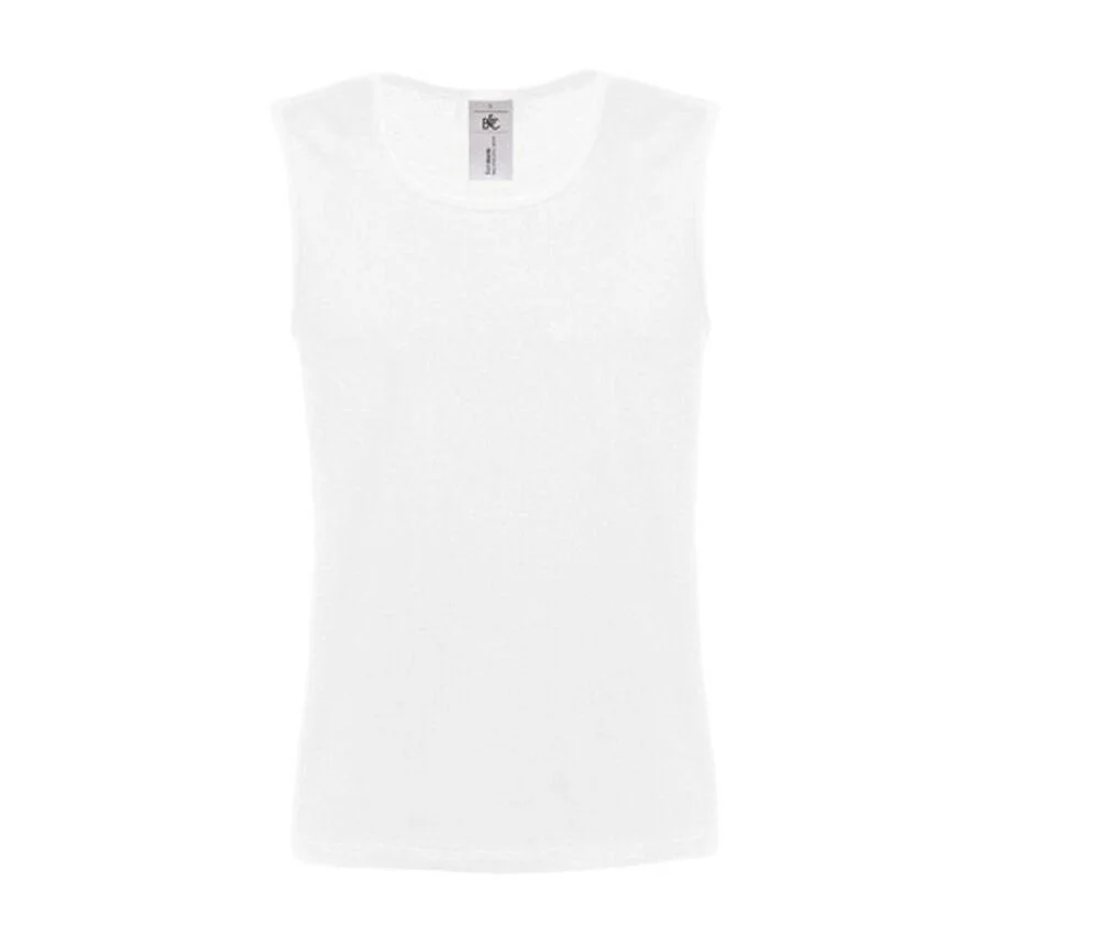 B&C BC157 Tanktop Heren – Wit