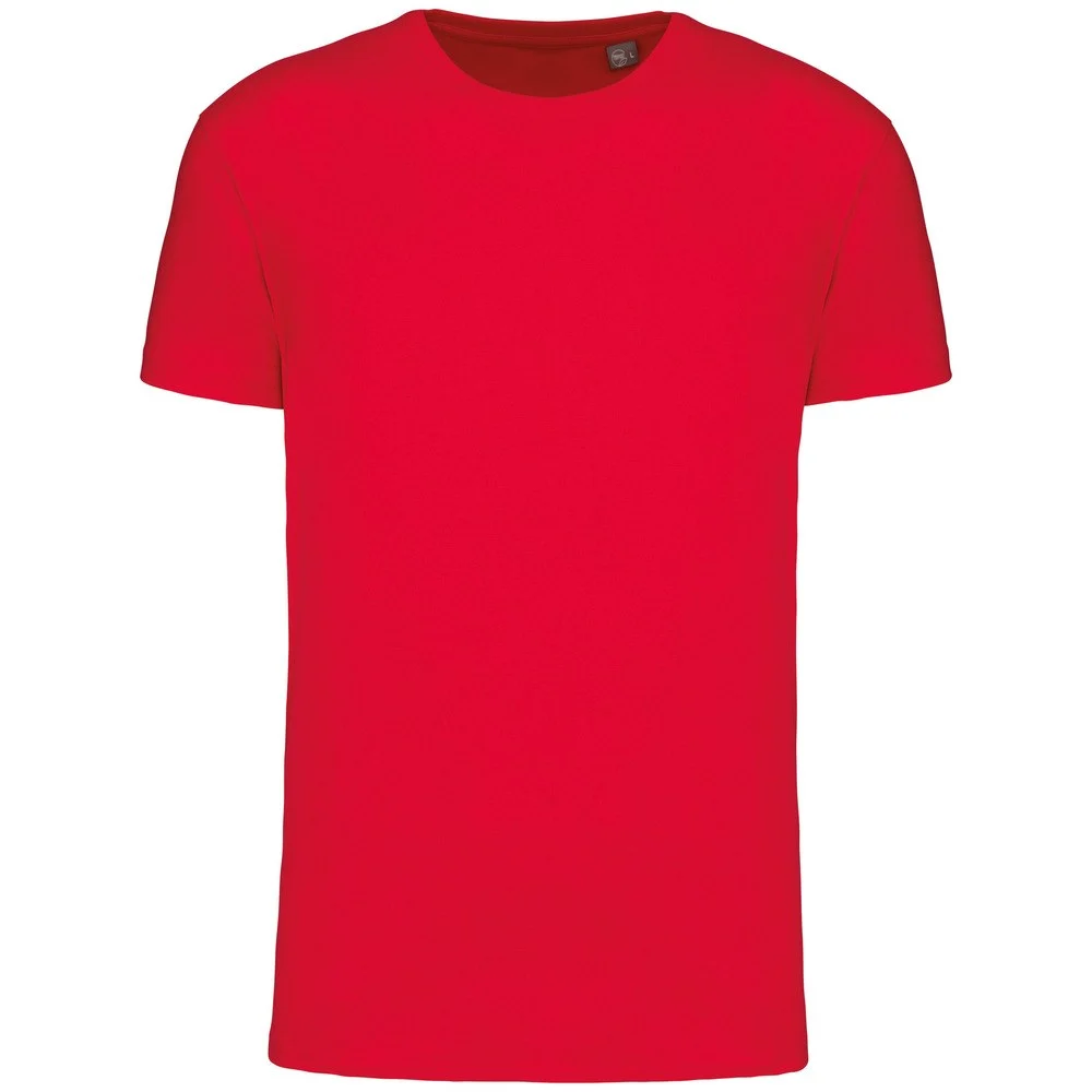 Kariban K3025IC Biologisch T-shirt Heren – Rood