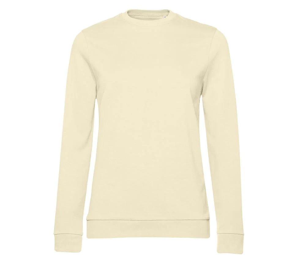 B&C BCW02W Sweater Dames – Pale Yellow
