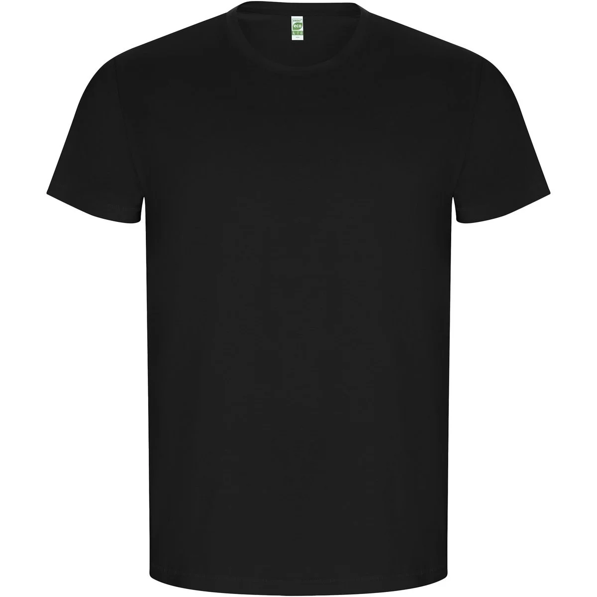 Roly CA6690 Golden Biologisch T-shirt – Zwart