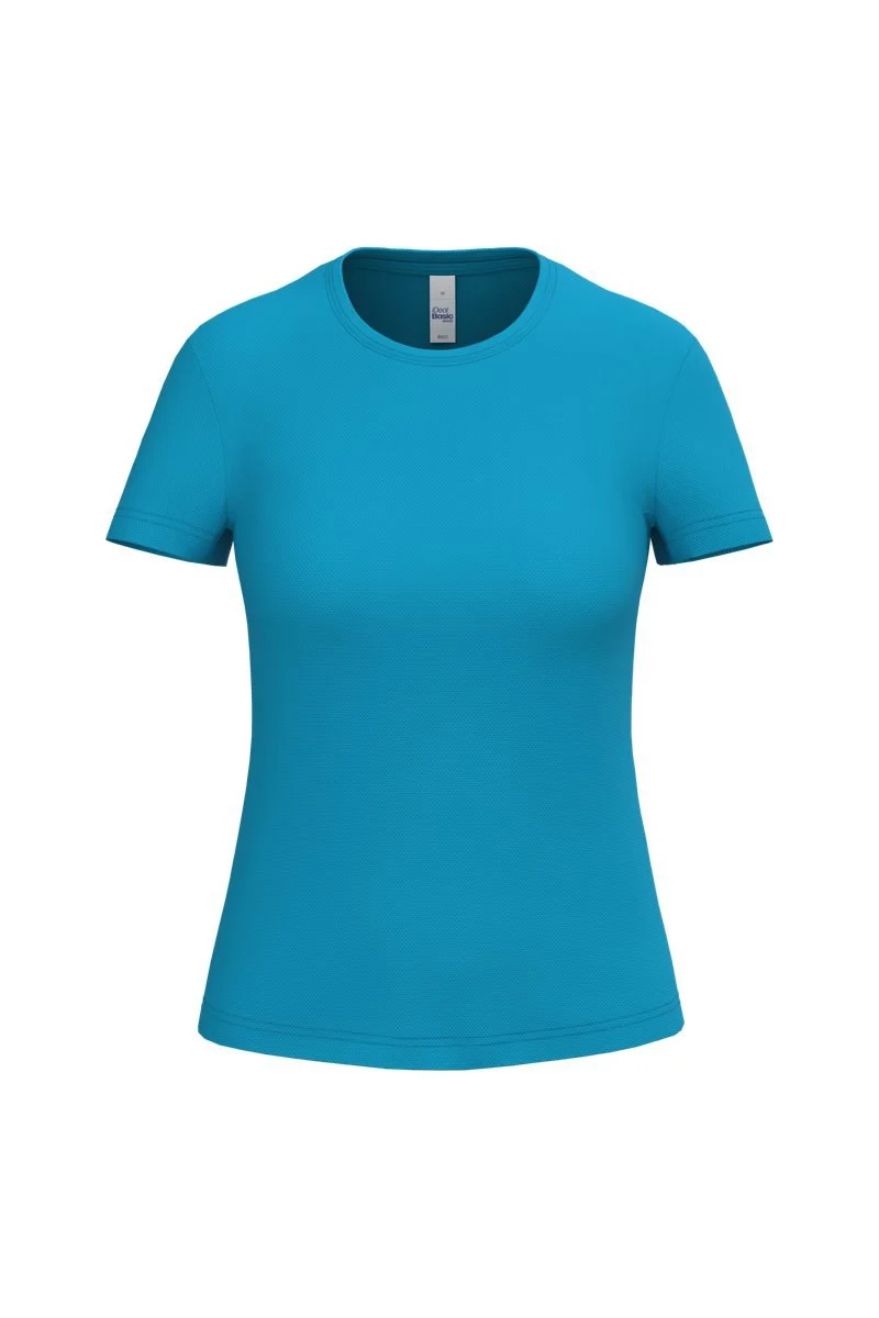 iDeal Basic Brand IB301 Mercury Sport T-shirt Dames – Ideal Atoll Blue