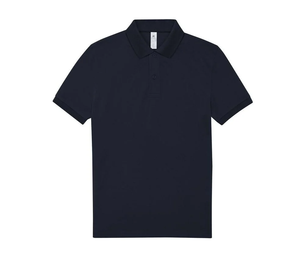 B&C BCU424 Fijne Piqué Polo – Navy Pure