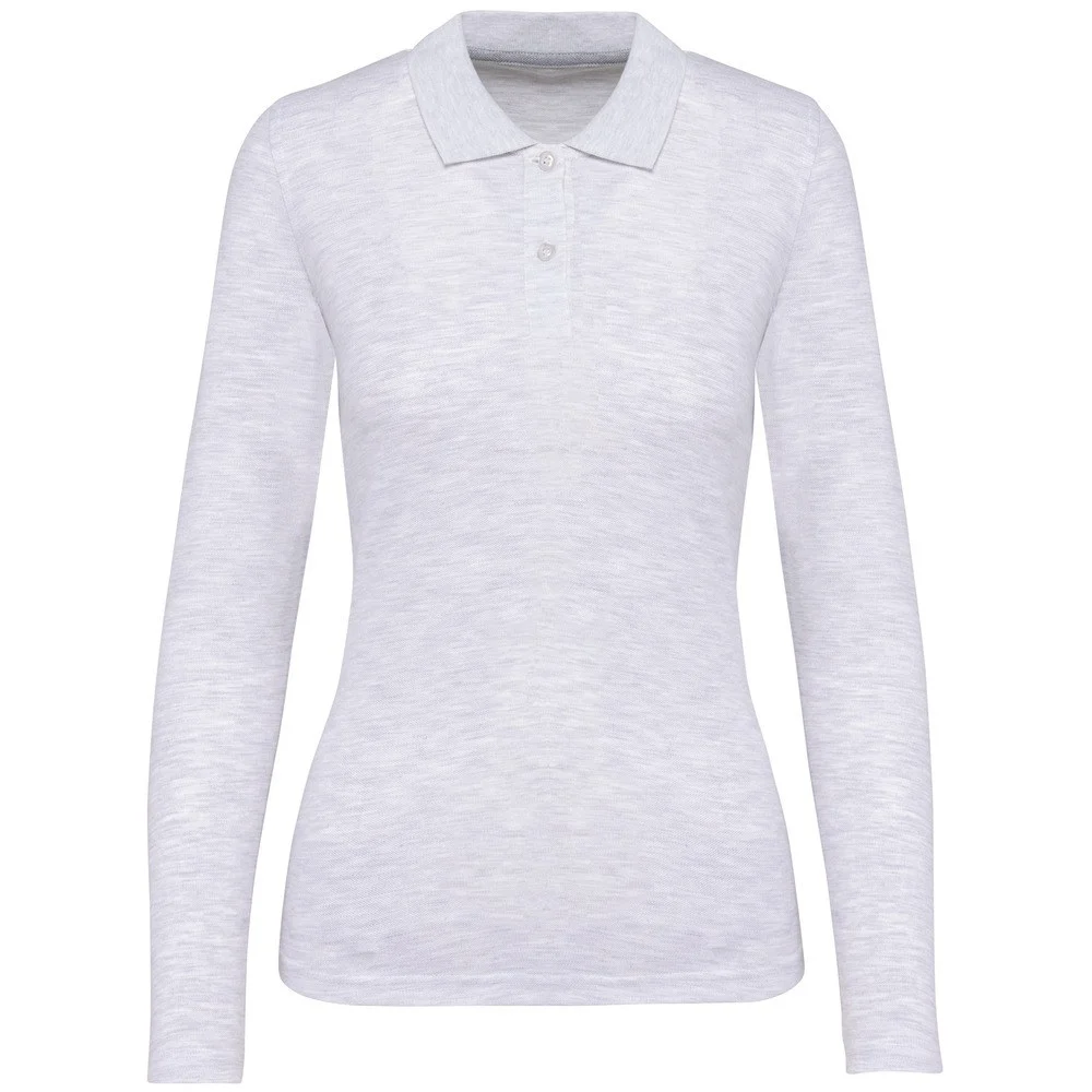 Kariban K244 Polo Lange Mouwen Dames – As Heide