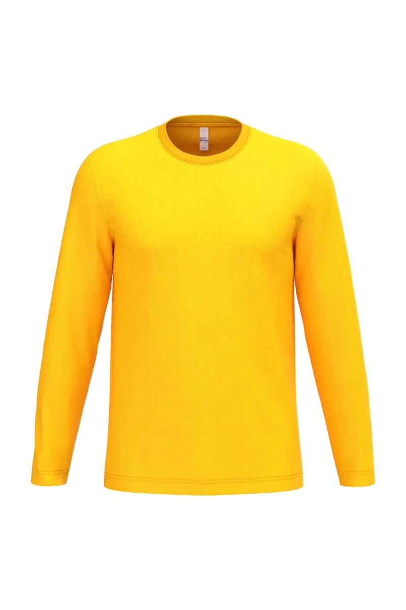 iDeal Basic Brand IB313 T-shirt Lange Mouwen – Ideal Gold
