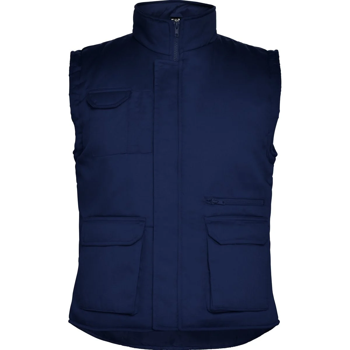 Roly CC5067 Almanzor Multi-pocket Gewatteerde Werkbodywarmer Heren – Navy Blue