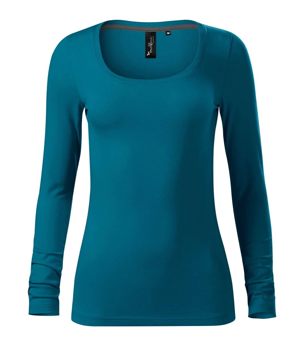 Malfini 156 T-shirt Lange Mouwen Dames – Metrole blauw