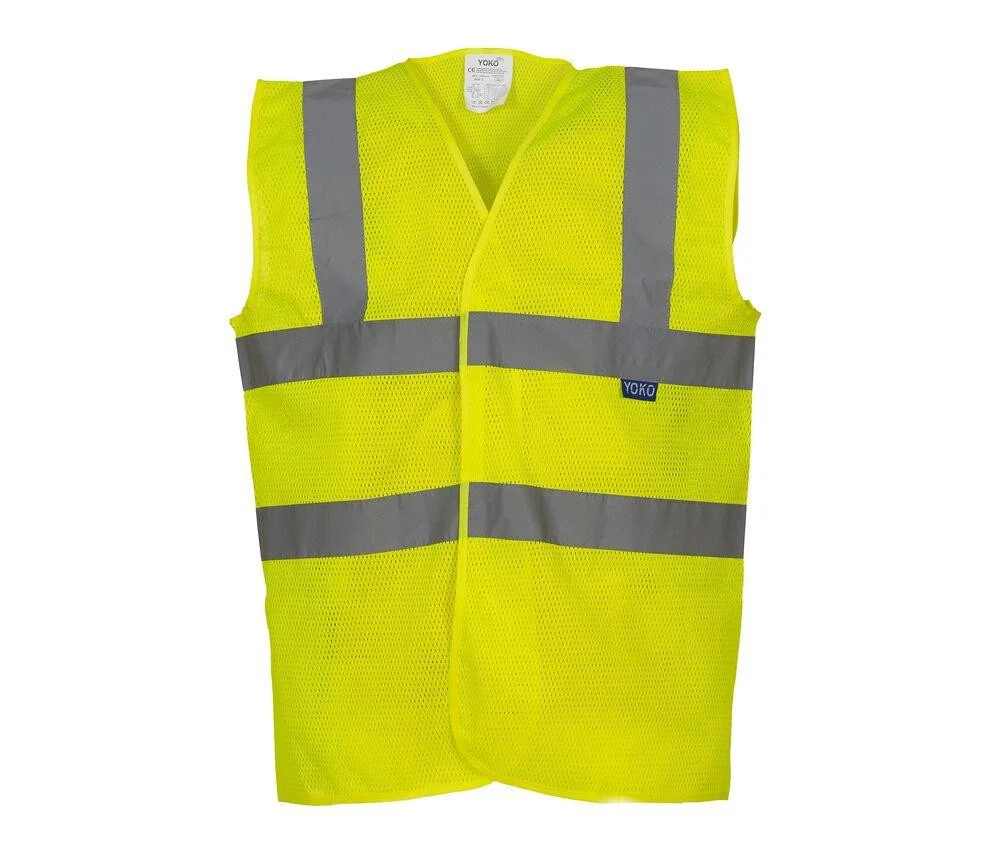 Yoko YK120 Veiligheidshesje – Hi Vis Yellow