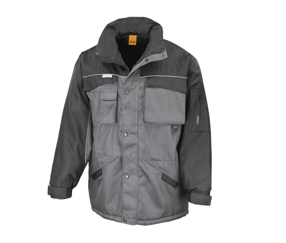 Result RS072 Work-Guard Werkjas Heren – Grey / Black