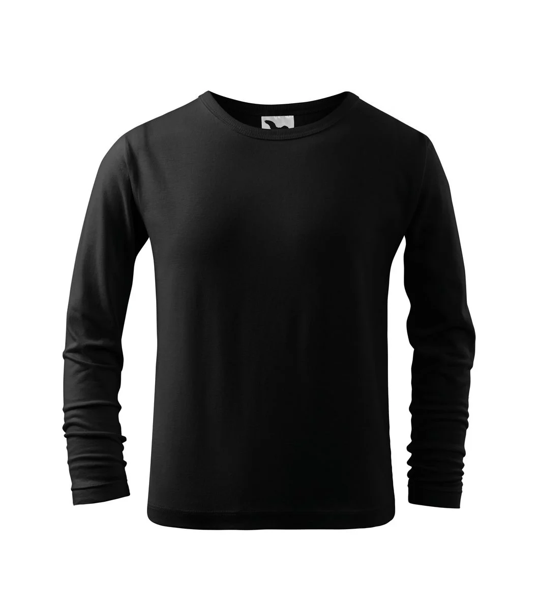 Malfini 121 T-shirt Lange Mouwen Kinderen – Zwart