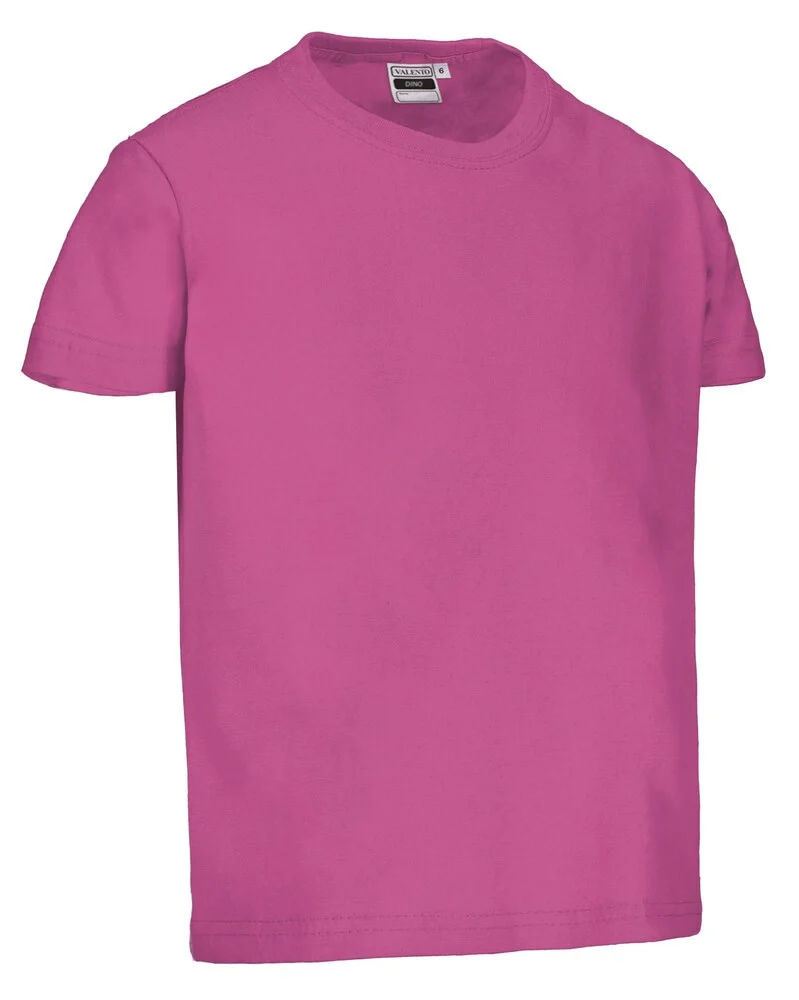 Valento CAVADIN Dino T-shirt Kinderen – Magenta Roze